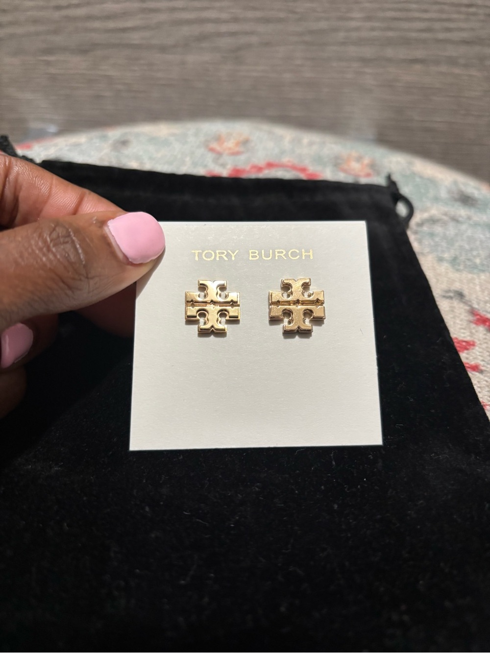Tory Burch Icon Stud Earrings